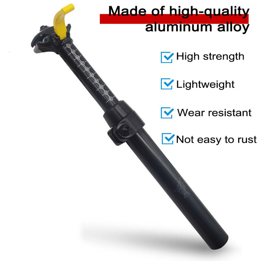 Mi.xim 30,9 mm dviračio lašintuvas sėdynės stulpelis rankiniu būdu valdomas dviračio sėdynės vamzdis 100 mm reguliuojamo aukščio