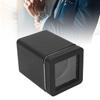 Single Watch Winder Automatic Rotation 4 Modes Mesh Texture Leather with LED Light Super Quiet Motor Type C Adapter Black W150A