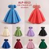 New Girls' Princess Dress with Fine Sequins, Puff Sleeves, and Spliced Satin Tutu Skirt