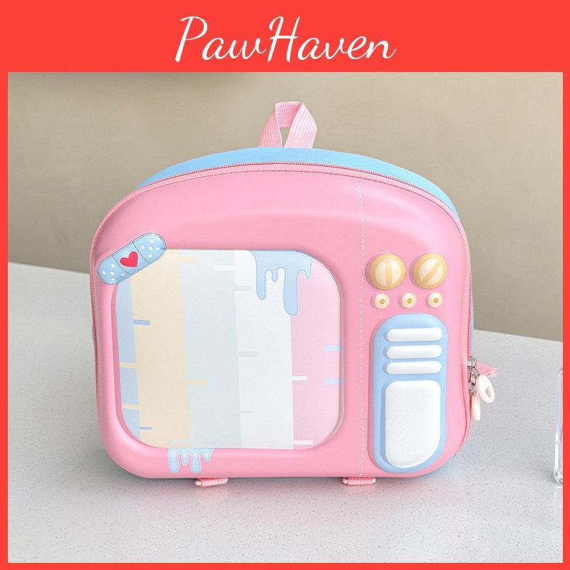 Cartoon Cute Tv Exterior Design Children Hard Shell Backpack For Use Daily