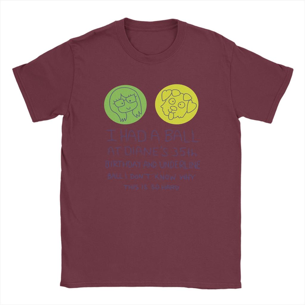 Men's I Had a Ball at Dianes 35th B-BoJack H-Horseman T Shirt I Had a Ball at Dianes 35th 100% Tee Shirt Gift Idea T-Shirt