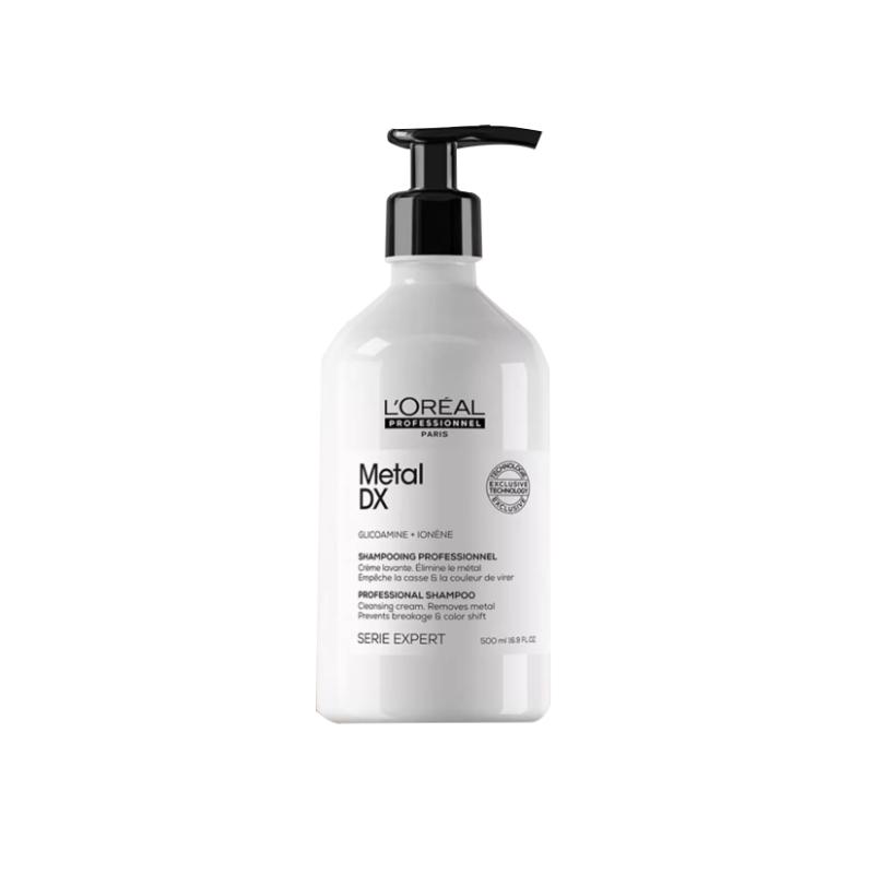 Loreal Paris Shampoo Improves frizzy hair, strengthens, plumps, and fluffs cleansing floral fragrance Salon Care Series Core Repair Shampoo-500ml