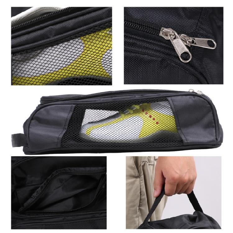 Football Boot Bag, Golfs Shoe Carriers Golfs Shoe Carrying Bag with Zipped Pockets, Sports Shoes Bag for Travel Storage