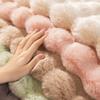 High Quality Rabbit Plush Non-slip Sofa Mat Soft Winter Thickened Warm Sofa Cover New Warm Plush Cover Cloth Towel