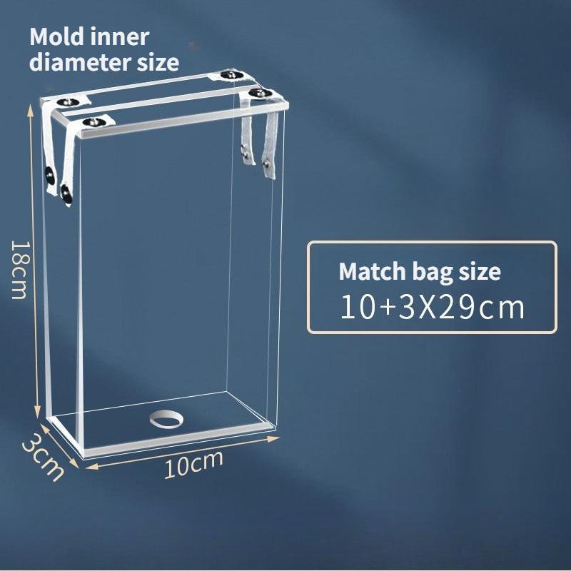 Acrylic Plastic Food Bag Rice Bags Used in Refrigerators and Supermarkets Vacuum Bag Compression Mold Rice Storage Transparent Rectangular