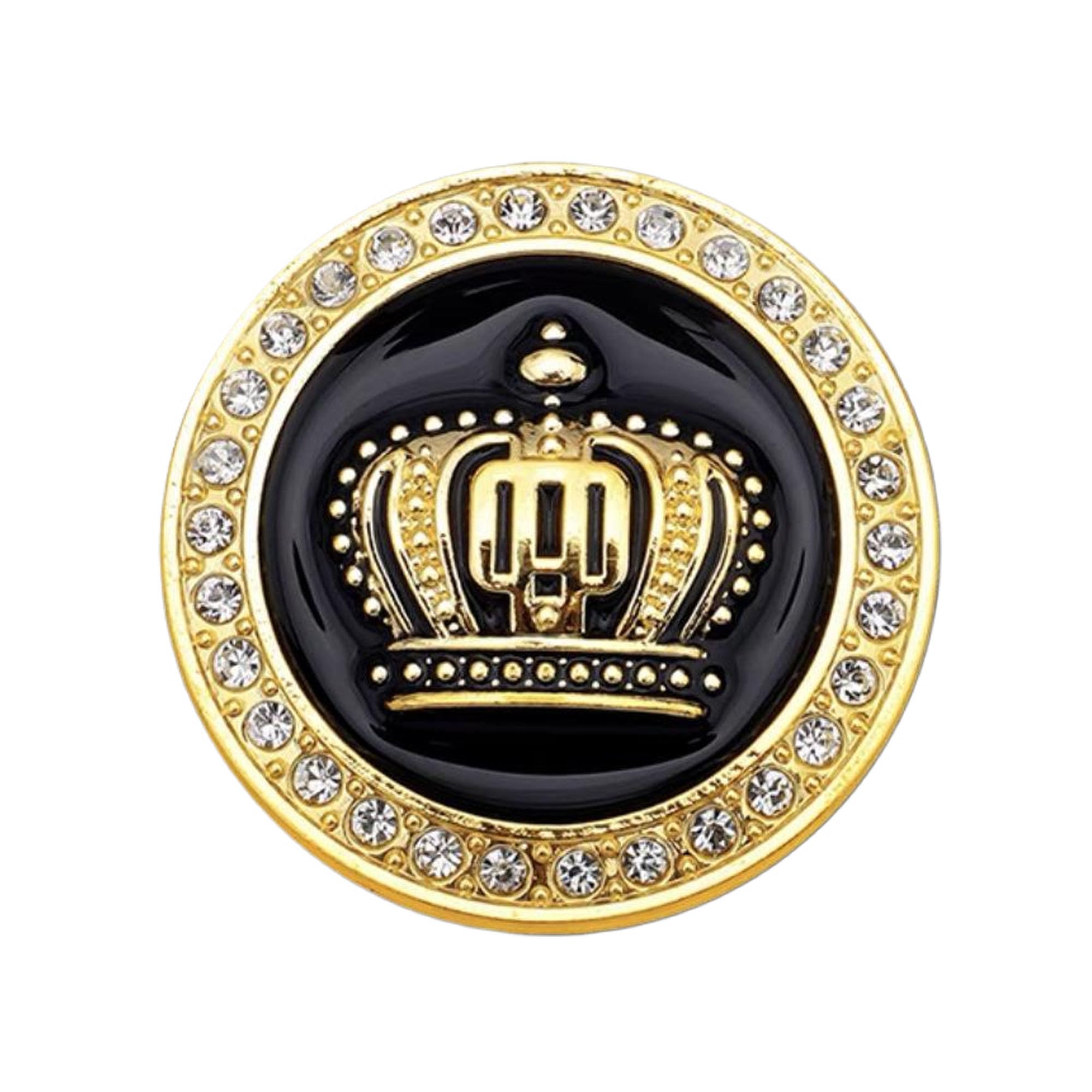 

QEZEZA 3D Crown Emblem Car Sticker with Metallic Stylish and for and and Protects from Scratches Rhinestones, Texture, Cute, Cars, Motorcycles, золотой