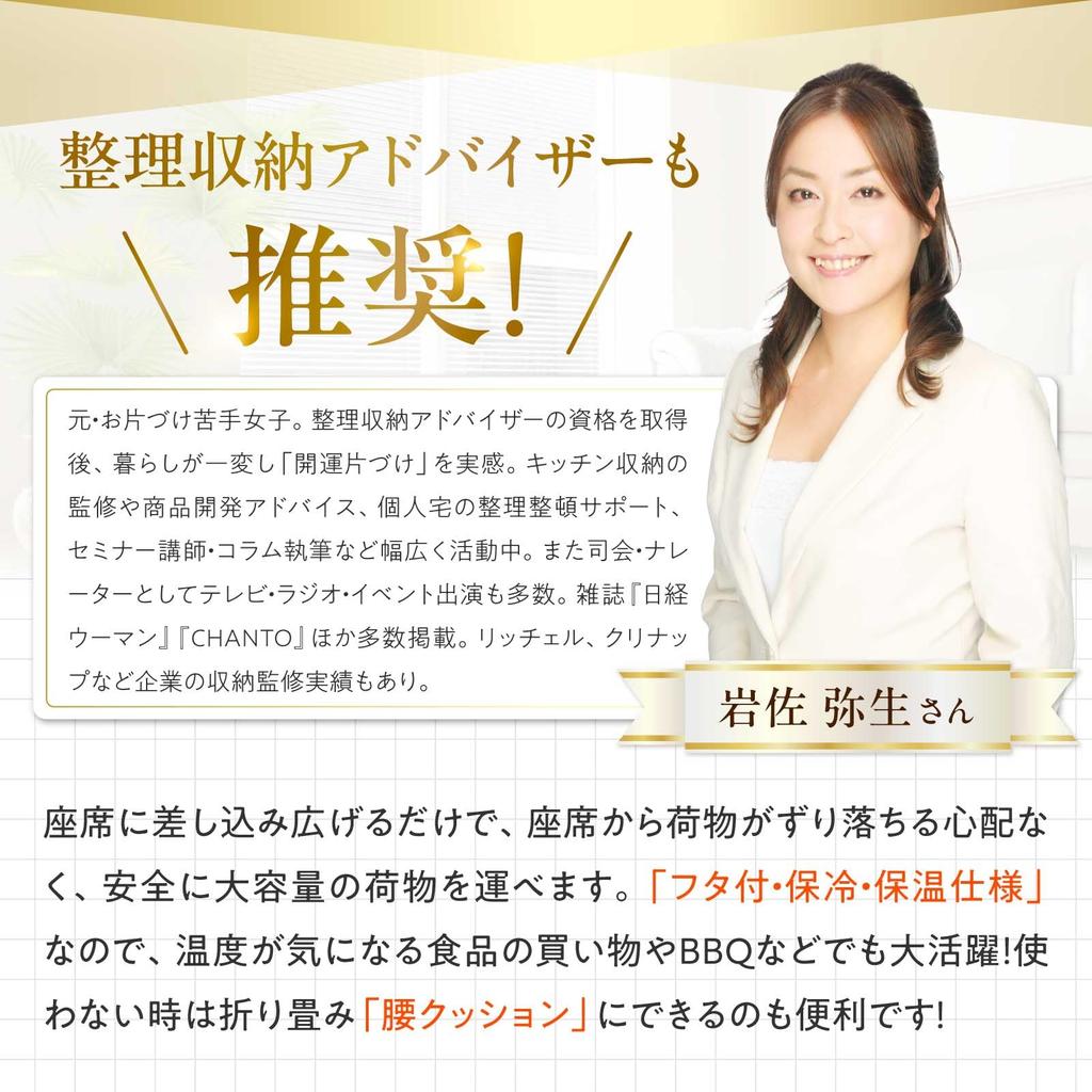 in Car Storage Seat Box Passenger Seat Luggage Lumbar Luggage Bag ALNCA [Featured CREA] [Insulated/Cold/With Lid] Storage, Cushion, Storage, Storage,