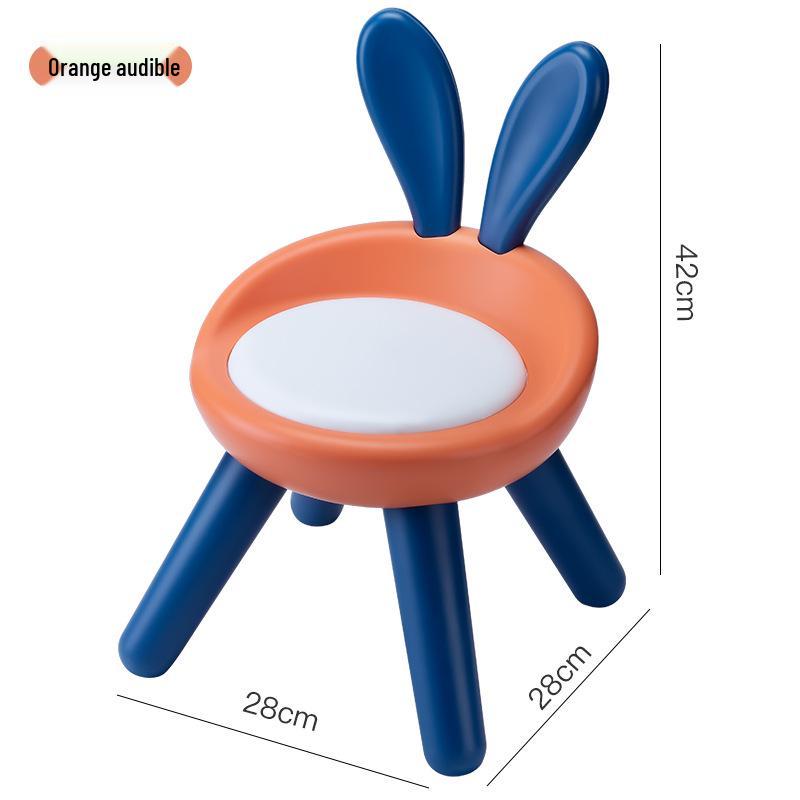 Kunststoff-Rückenlehnstuhl für Kindergartenkinder - Cartoon-Design