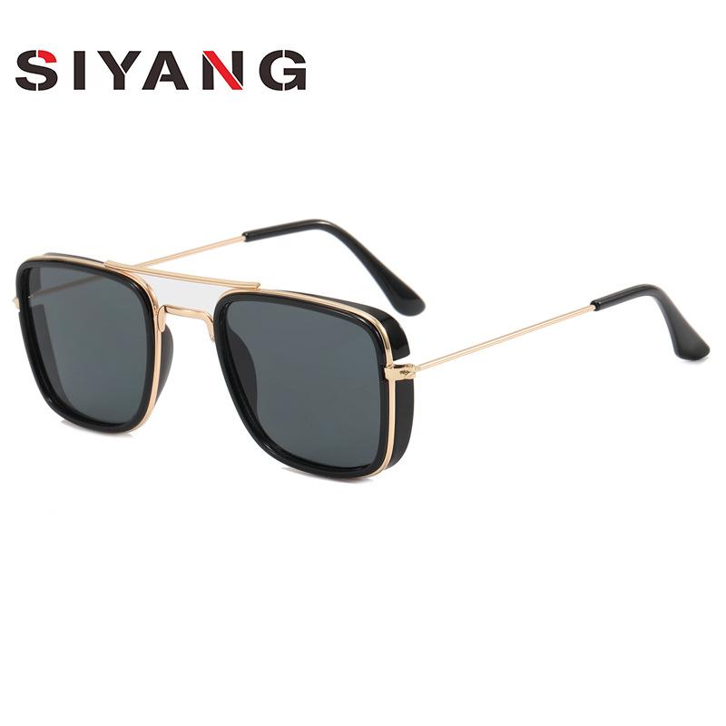 New Sunglasses for Children Fashion Metal Small Square Frame Fashionable Dressing Style Sunglasses Boys Girls