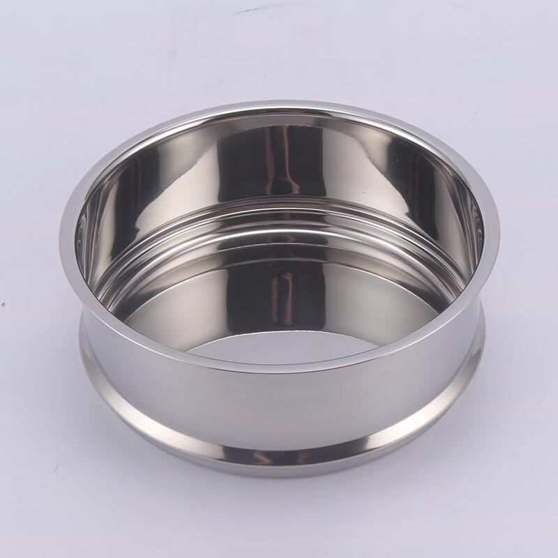 ZISIZ 304 Stainless Steel Double-Layer Rice Cooker Steamer Basket