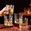 European-style Crystal Glass Rotary Whisky Glass Foreign Wine Beer Gaopeng Heat-resistant Domestic Water