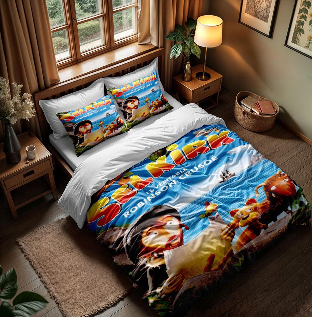 Selkirk el verdadero Rob Duvet Cover Set without sheet King Queen Double Full Twin Single Size Bed Linen Set