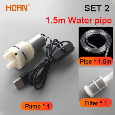 DIY High-Flow Electric Wine Pump USB Interface Peristaltic Pump Miniature Dosing Pump Peristaltic Hose Pump Electric Water Pump pump with 1.5m pipe