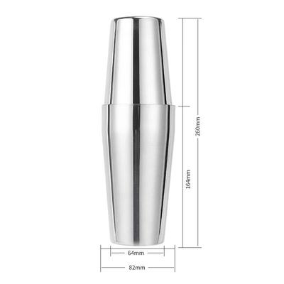 Stainless Steel Boston Cocktail Shaker Set