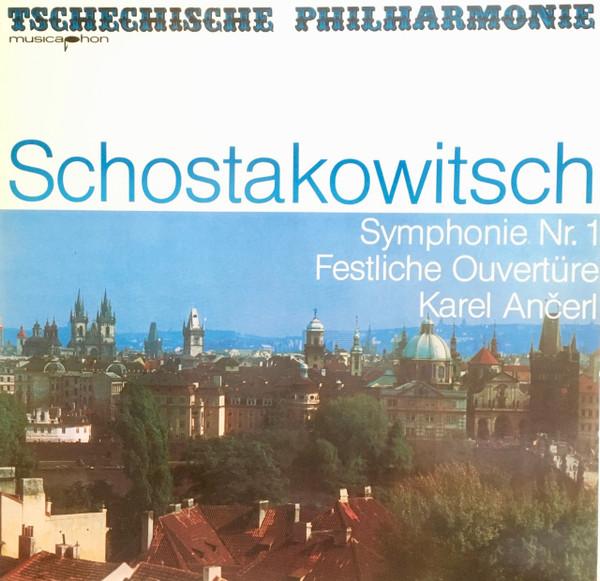 LP Record CZECH PHILHARMONIC ORCHESTRA DMIT Symphonie Nr. 1 Festliche Ouvert BM30SL4305 Musicaphon Germany Classical Used