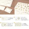 Midori Colored Shikishi Paper with Navy Blue 33266006 (decorative Board) Stickers, Boxed, A,