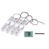1/2Pcs Aluminum Alloy Weighing Pressure Sensor 1Kg 5Kg 10Kg 20Kg Hx711 Ad Module Weight Sensor Electronic Scale Load Cell