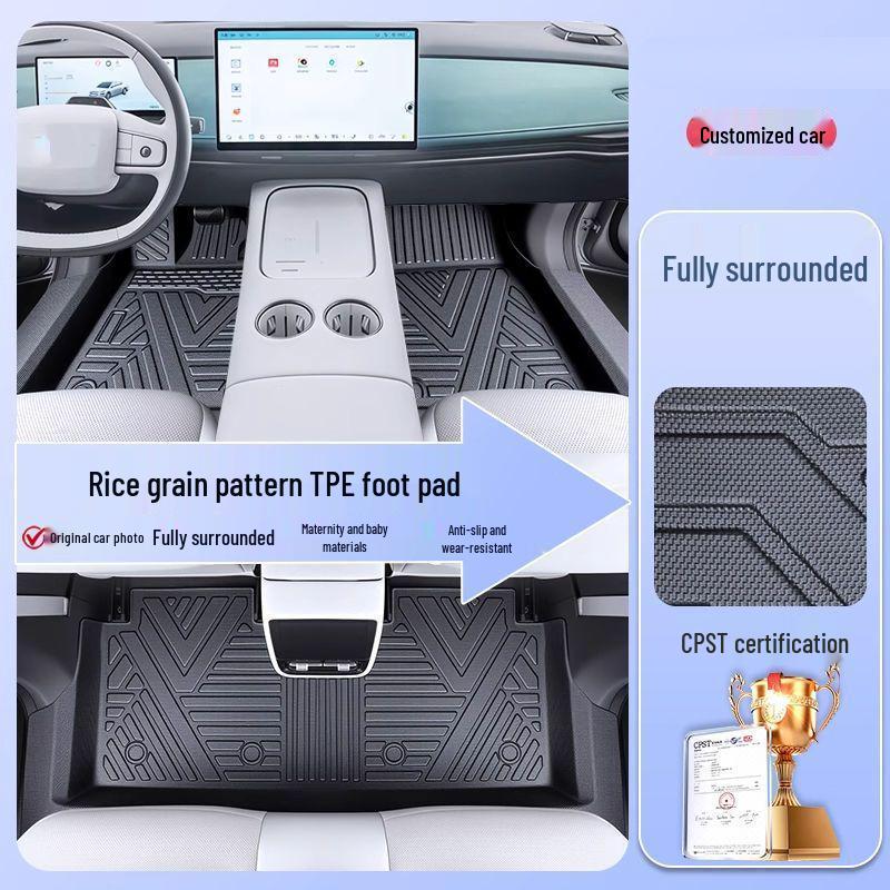 BYD Dolphin Waterproof Non-Slip TPE Door Sill Car Foot Pad Dolphin [21-25 models]