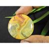 32X32X05MM Australian Crazy Lace Agate Round Cabochon Gemstone 51Cts. Sk-3890