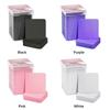 200PCS/Box Multicolor Lash Glue Cleaning Pads Sqaure Nail Wipes  Beauty Treatment