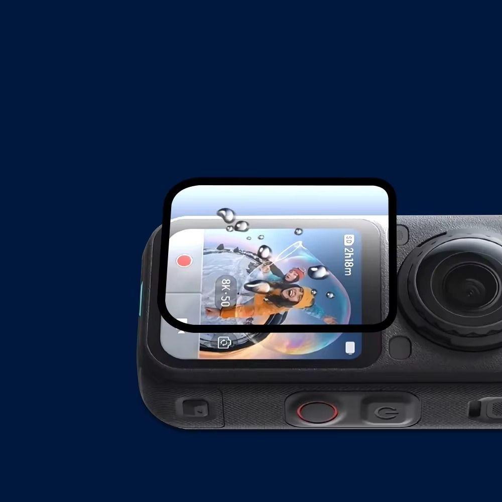 1/2/3Pcs Soft PMMA Protective Films HD Camera Screen Cover for Insta360 X6 Action Camera Accessories