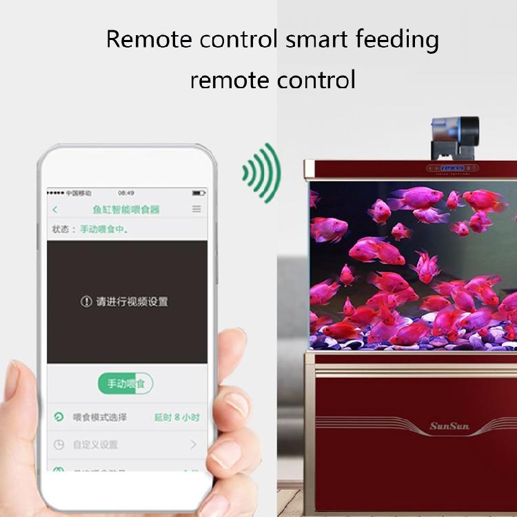 Automatic Fish Feeder USB Charging Battery Powered Food Dispenser for Fish for T