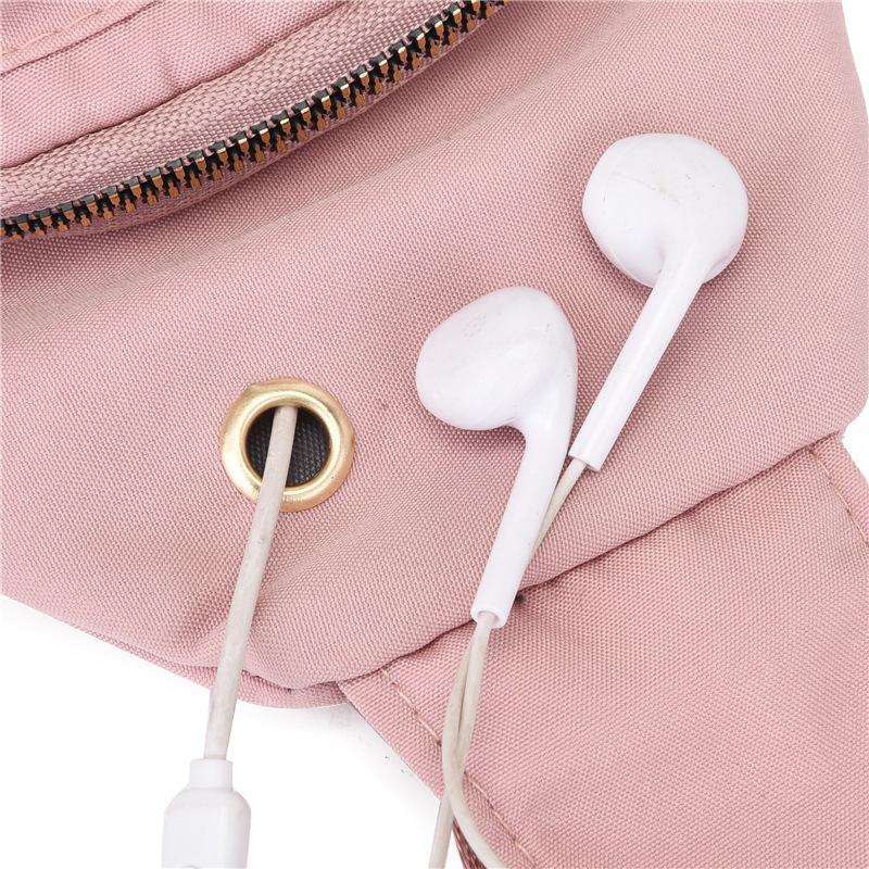 Diamond Quilted Nylon Chest Bag, Multi Zipper Pockets Adjustable Wide Strap Women Crossbody Fanny Pack For Sports Travel Daily Use