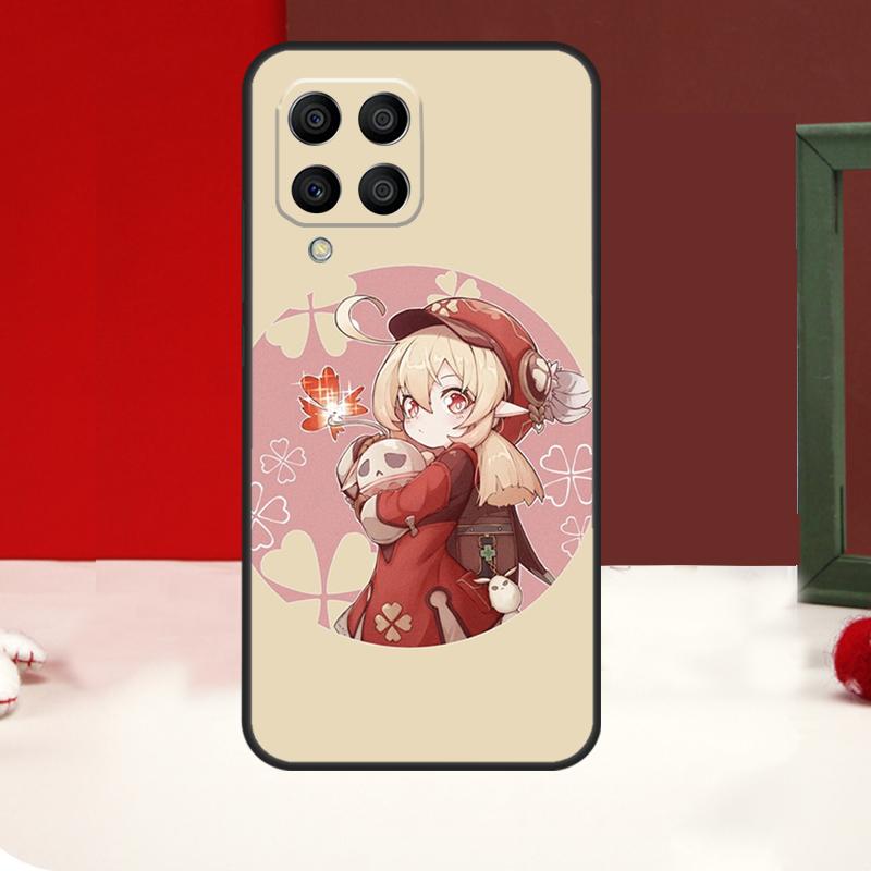 Genshin Impact Klee Case For Samsung Galaxy M11 M21 M31 M14 M34 M54 M12 M32 M52 M15 M13 M16 M36 M56 M53 M35 M55
