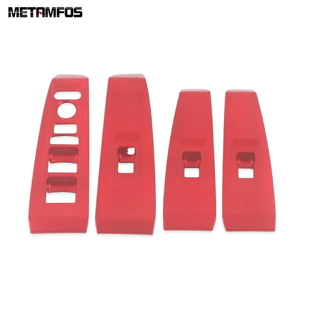 For Honda Accord Sedan 2024 2025 Carbon Fiber Interior Armrest Window Lift Switch Panel Cover Trim Accessories Car Styling