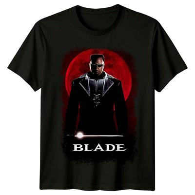 Klinge (1998) Vom Filmposter inspiriertes T-Shirt Retro Klassischer Film Grafik T-Shirt Unisex