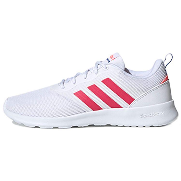 

adidas QT Racer 2.0 White Power Pink Женские кроссовки Cloud-White Signal-Pink FW7280