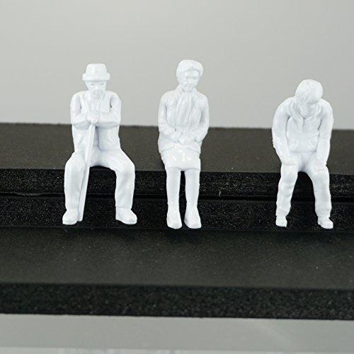 Koeido JB-50B 1/50 Scale Seated Figures (Set of 8)