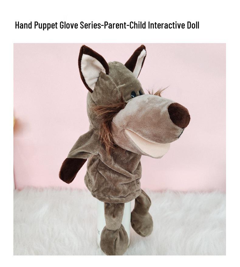 Animal Hand Puppet for Kids: Interactive Ventriloquism & Early Education Toy