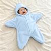 Baby Swaddle Sleep Sack, Thick -Startle Infant Wrap with for Newborns, Cozy Baby Sleeping Bag for Outdoor Use