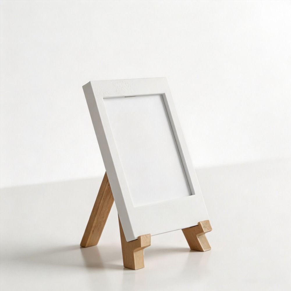 Multicolor Mini Photo Easel Frame Tabletop Decoration Instant Photo Frame for Anniversary