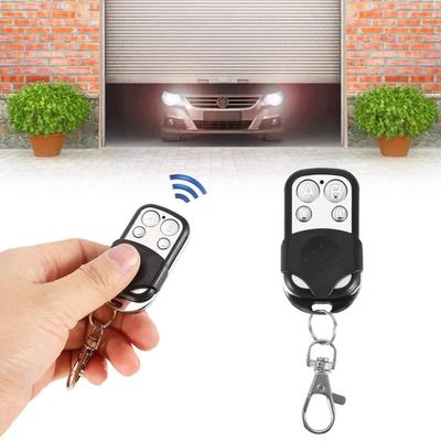 4 Pezzi Telecomandi Portachiavi Furto con un Clic Contro 4 Pulsanti Accoppiamento Semplice 433MHz per Auto Garage