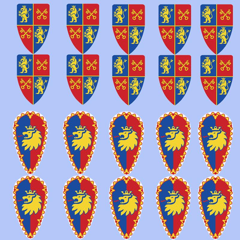 MOC Mittelalterliche Bausteine Charakter Ritter Krieger Zubehörset Helm Schulterrüstung Schild Bogen Pfeil Stein Geschenk Spielzeug X022