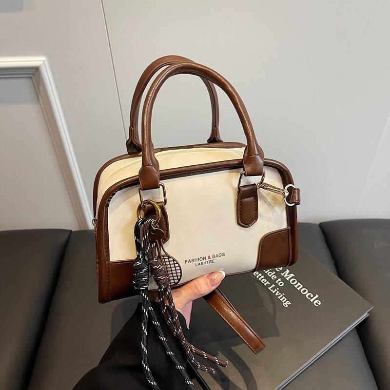 Ruční Polštářková Taška, Módní a Retro Taška, Styl pro Dojíždění, Ruční Crossbody Taška