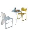 All-Aluminum Outdoor Cafe Table and Chairs Set with Sun Protection and Waterproof Features for Patios and Balconies