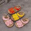 Girls' Floral Sandals Cute Princess Style Soft-Sole Sweet Shoes for Toddlers Cute Girls Shoes Casual Girls Shoes