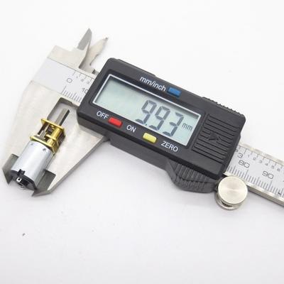 High Torque 12V 100RPM High Torque Gear Motor for Educational Models and DIY Robotics Slow Speed