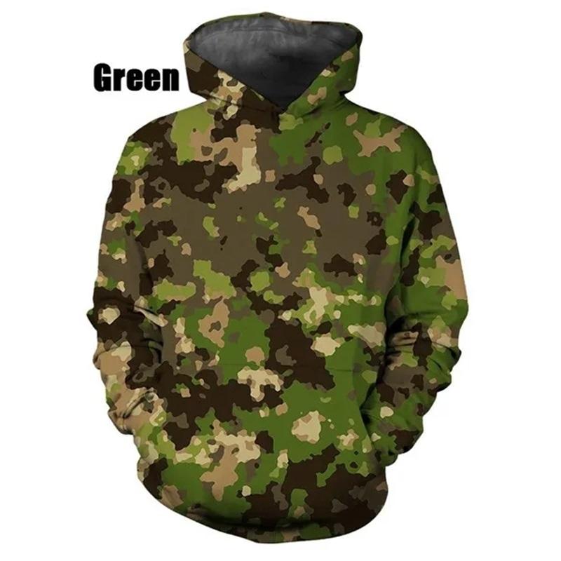 Felpe con Cappuccio da Uomo Camouflage per Esterno Traspiranti Casual Felpe Cuciture Colorate Uomo Stile Americano Primavera Estate Felpe da Allenamento