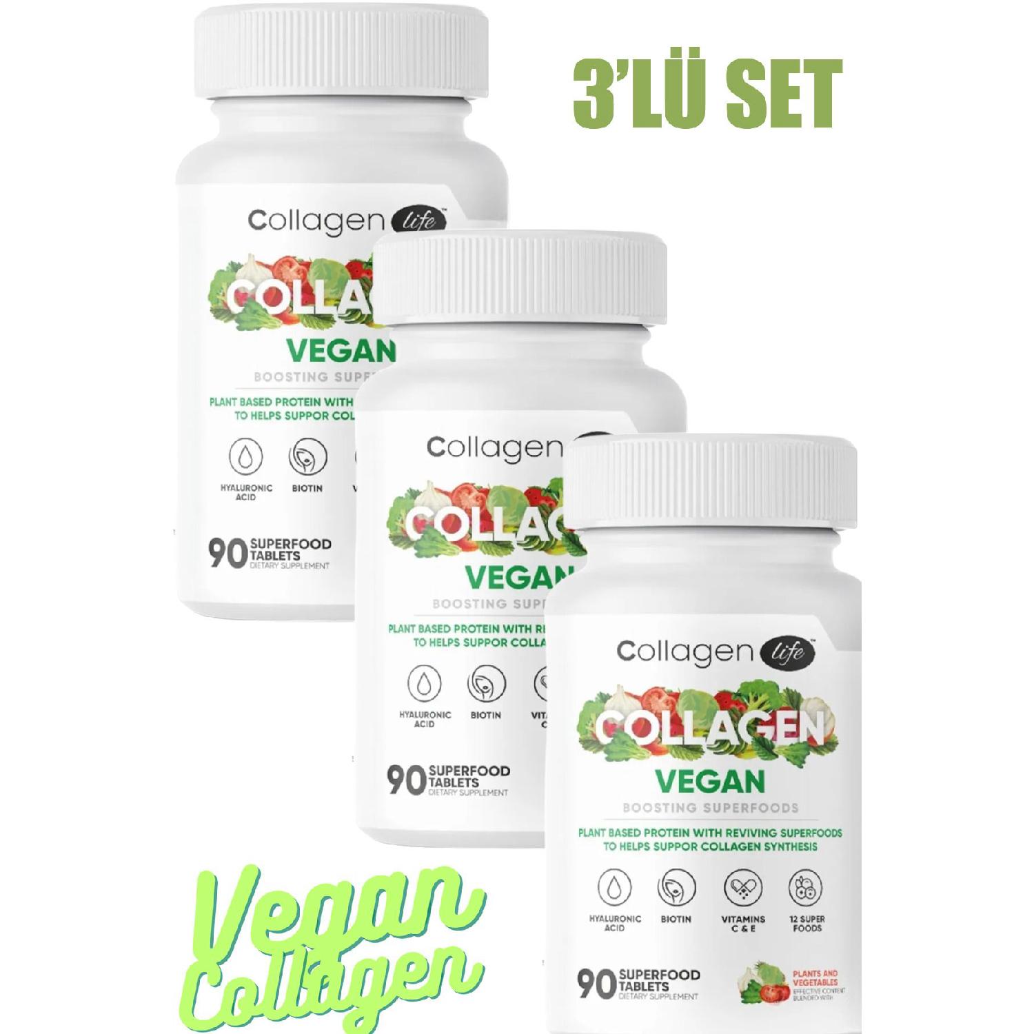 

3 -biotin, Hyaluronic Acid, Amino Acid And Plant -based Protein Powder With Vegan Collagen Support 270