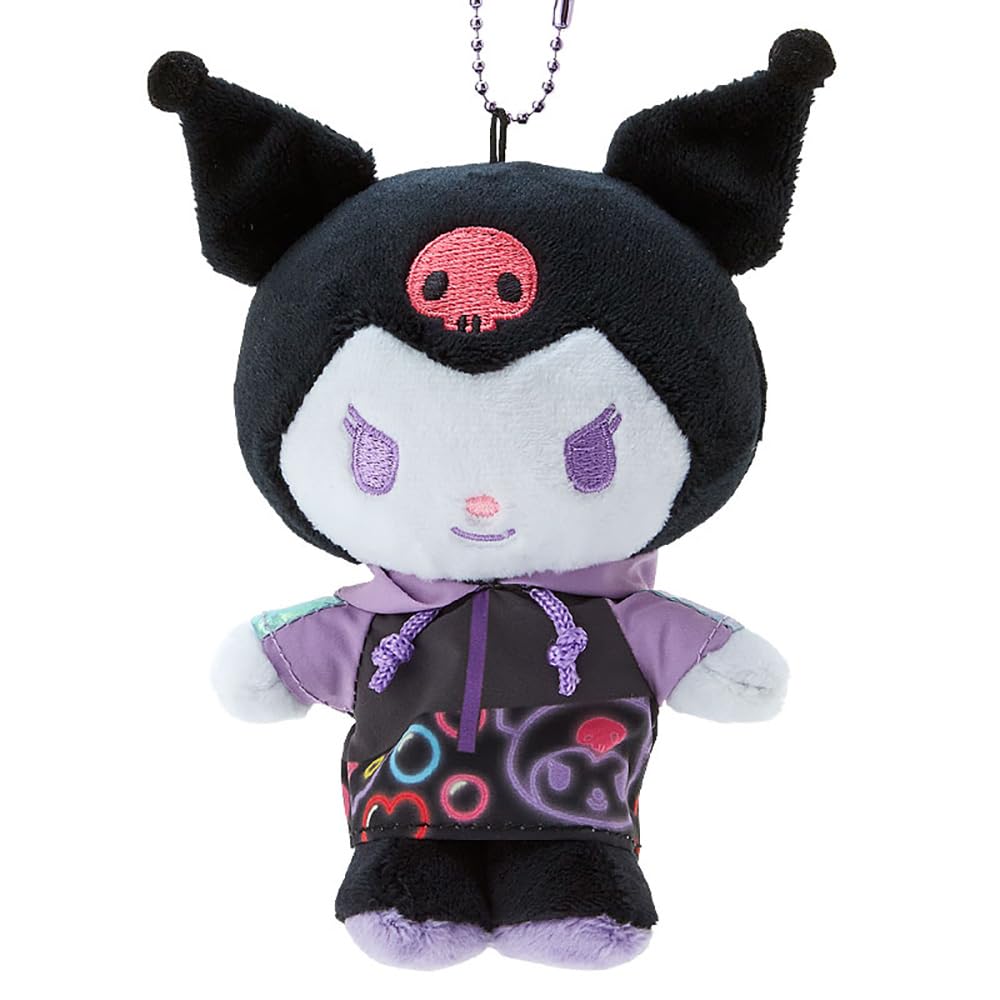 Sanrio Kuromi Mascot Holder Vivid 597139 (Sanrio Neon)