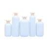 200 ml-500 ml Plastikowe Dozowniki Szamponu, Żelu pod Prysznic, Mydła w Piance z Awokado, Butelki Wielokrotnego Użytku, Butelki na Balsam z Klapką/Pompką