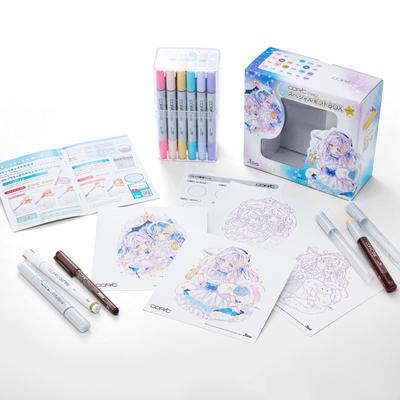 COPIC Too Ciao Speciální dárková krabička s pohlednicí Twinkle Aclair a omalovánkami