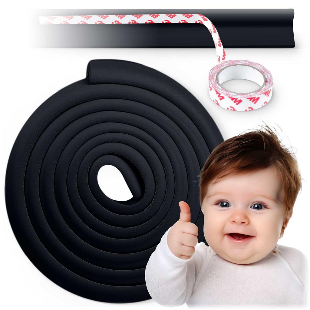 Ricokids 798711 Black Foam Safety Tape 6M