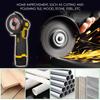 Mini Cordless Brush Angle Grinder Kit Grinding Disc 3/76mm 19500rpm Electric Grinding Tool with 1 PCS 12V1500mAh Batteries