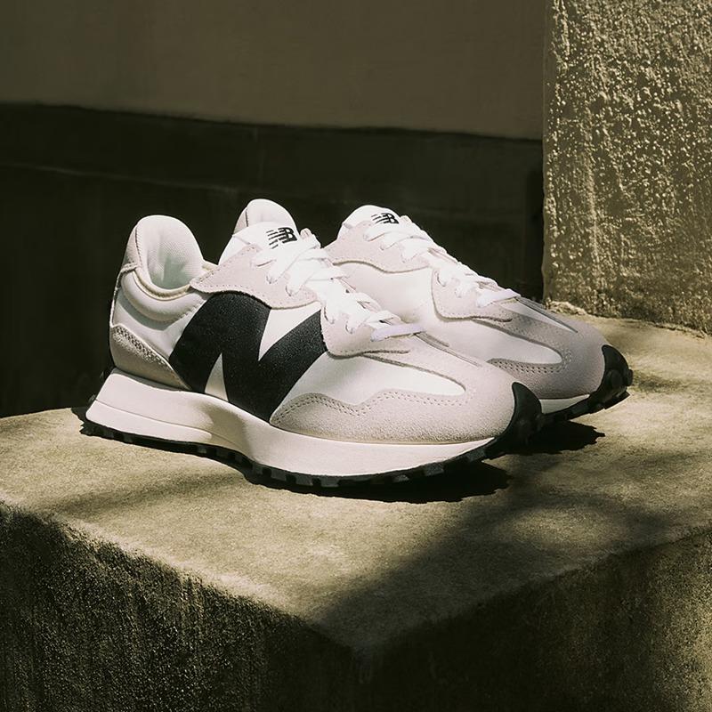 NEW BALANCE NB327 Spring Casual Shoes Men's Women's Couple Comfort Boost Shoes Versatile Trendy Thick-Tread Sports Shoes MS327FE
