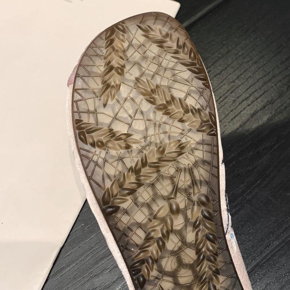 Flower Embroider Hanfu Slippers Soft Bottom Satin Sandals  Hanfu Accessories